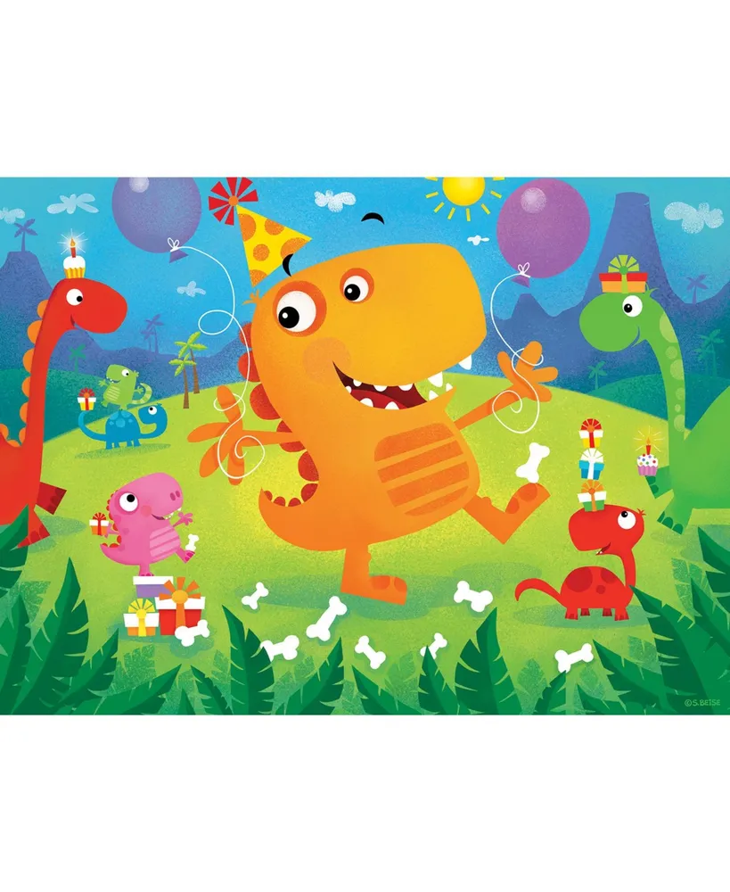 Masterpieces Lil Puzzler - Dino Party 24 Piece Jigsaw Puzzle