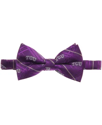 Men's Purple Tcu Horned Frogs Oxford Bow Tie