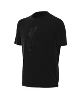 Big Boys and Girls Nike Black Liverpool Crest T-shirt