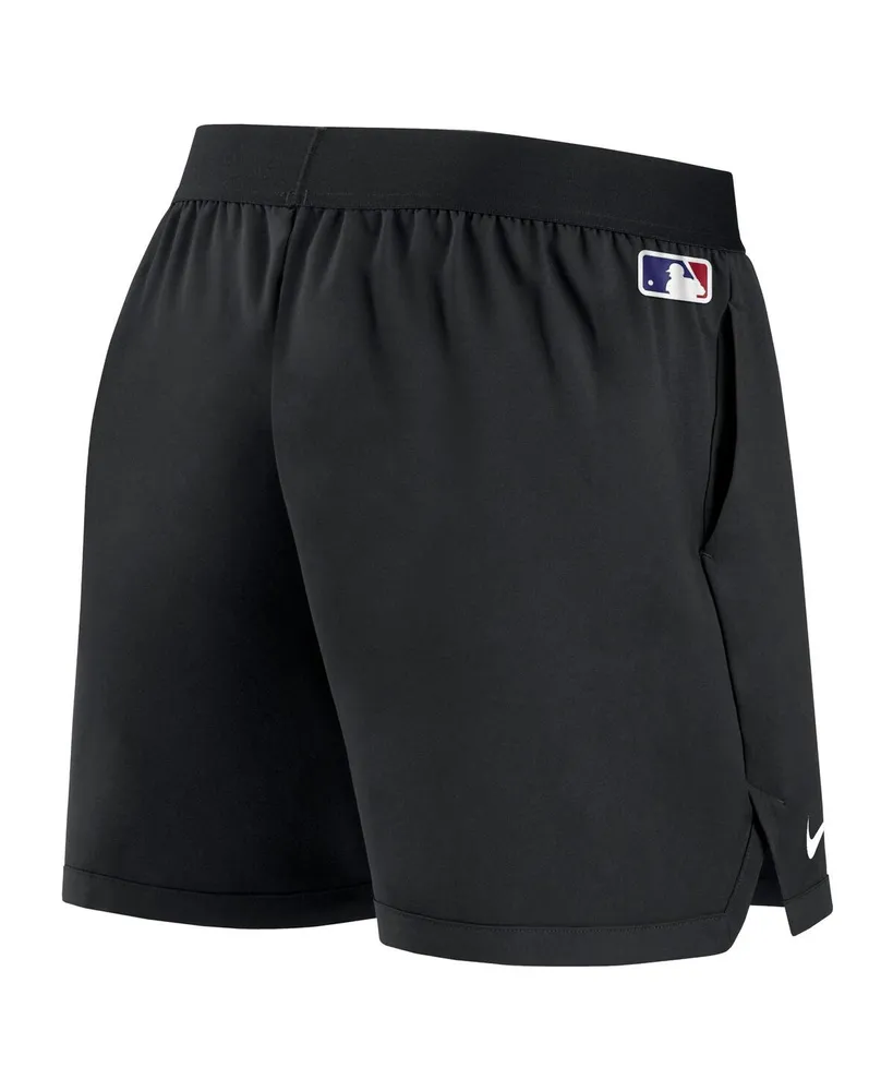 Women's Nike Black Los Angeles Dodgers Authentic Collection Team Performance Shorts