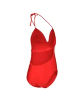 Women's G-iii 4Her by Carl Banks Red St. Louis Cardinals Full Count One-Piece Swimsuit