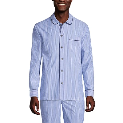 Lands' End Men's Essential Pajama Shirt