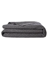 Lacoste Home Herringbone Stitch Quilt Set