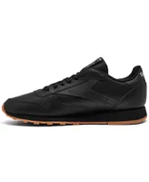 Reebok Men's Classic Leather Casual Sneakers from Finish Line