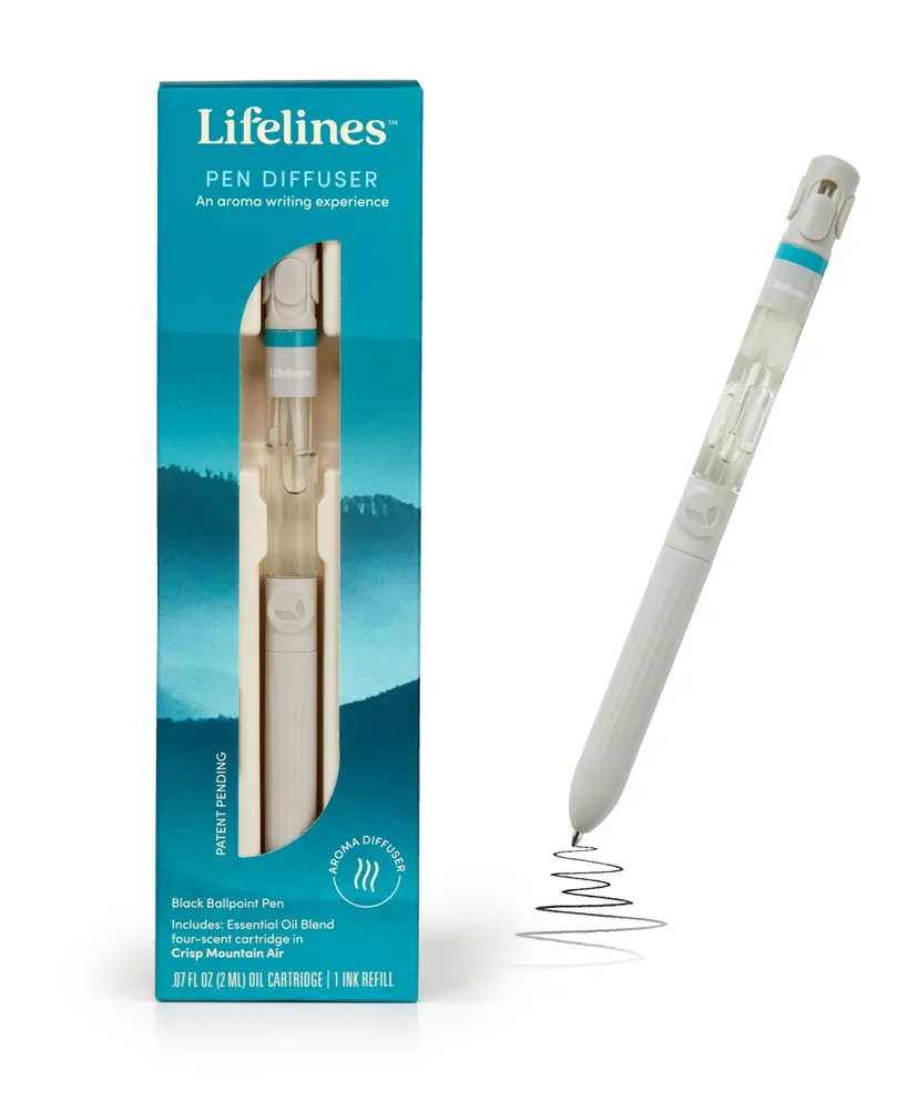 Lifelines Pen Diffuser with 4-Scent Cartridge in Crisp Mountain Air