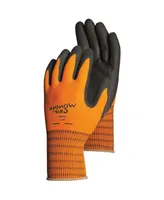 Wonder Grip High Visibility Nitrile Palm Gloves, Orange, Size M