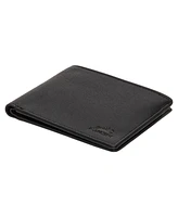 Mancini Men's Buffalo Rfid Secure Billfold Wallet