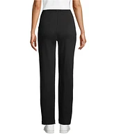 Lands' End Petite Sport Knit High Rise Elastic Waist Pants