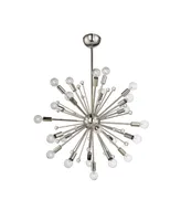 Savoy House Galea 24-Light Chandelier in Polished Nickel