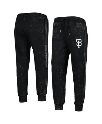 Women's The Wild Collective Black San Francisco Giants Marble Jogger Pants