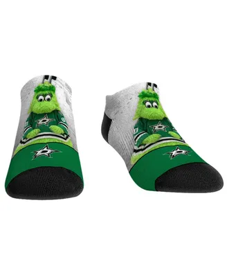 Men's and Women's Rock 'Em Socks Dallas Stars Mascot Walkout Low Cut Socks