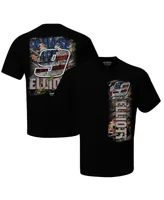 Men's Hendrick Motorsports Team Collection Black Chase Elliott Patriotic T-shirt