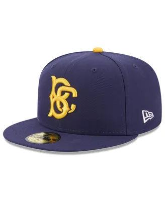 Men's New Era Navy Brooklyn Cyclones Authentic Collection Alternate Logo 59FIFTY Fitted Hat