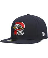 Men's New Era Navy Portland Sea Dogs Authentic Collection Team Home 59FIFTY Fitted Hat