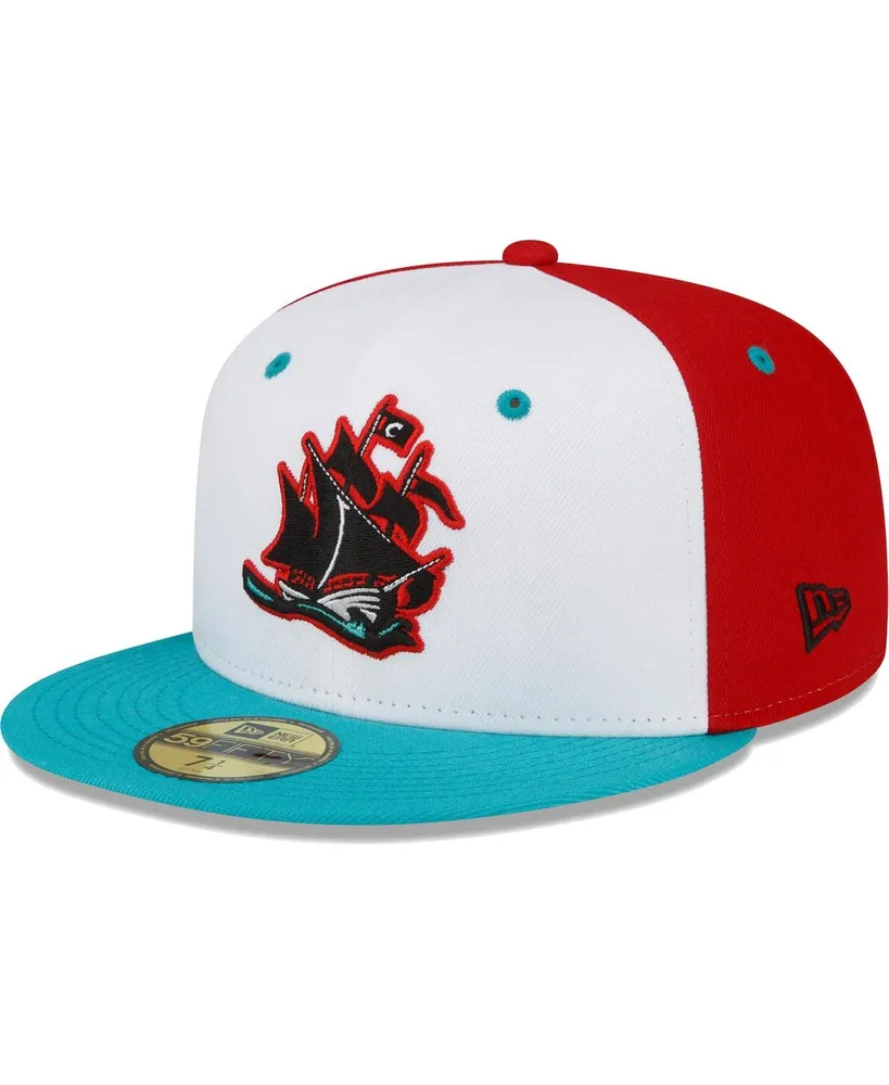 New Era Men's White Cedar Rapids Kernels Copa De La Diversion 59FIFTY  Fitted Hat