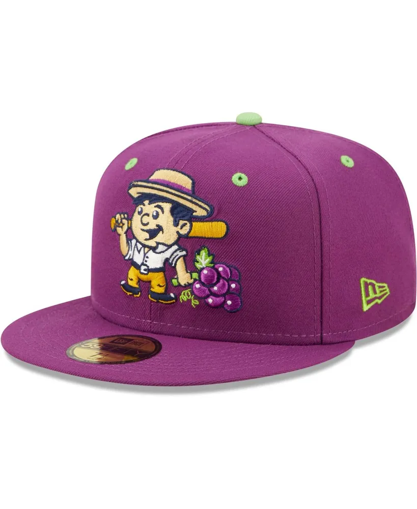 Men's New Era Purple Vineros De Tri-City Copa La Diversion 59FIFTY Fitted Hat