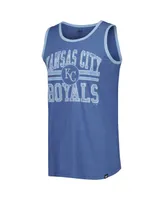 Men's '47 Brand Royal Kansas City Royals Winger Franklin Tank Top