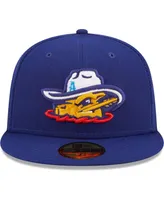 Men's New Era Royal Amarillo Sod Poodles Authentic Collection 59FIFTY Fitted Hat