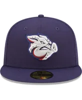 Men's New Era Navy Lehigh Valley IronPigs Authentic Collection 59FIFTY Fitted Hat