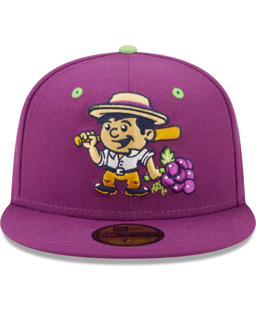Men's New Era Purple Vineros De Tri-City Copa La Diversion 59FIFTY Fitted Hat