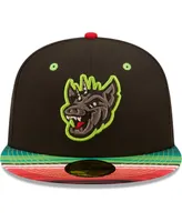 Men's New Era Black Chupacabras De Round Rock Copa La Diversion 59FIFTY Fitted Hat