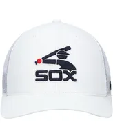 Men's '47 Brand White Chicago White Sox Secondary Trucker Snapback Hat