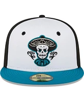 Men's New Era White Albuquerque Isotopes Copa De La Diversion 59FIFTY Fitted Hat