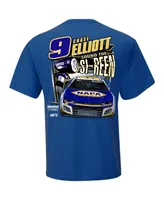 Men's Hendrick Motorsports Team Collection Royal Chase Elliott Dominator T-shirt