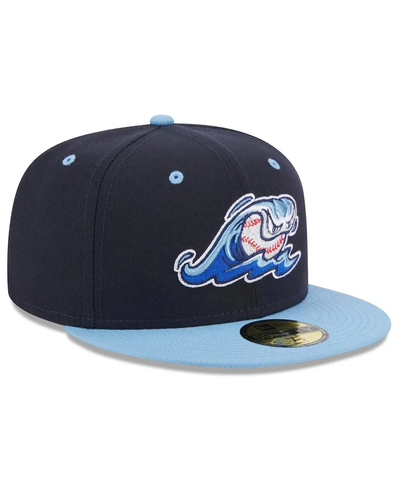 Men's New Era Navy West Michigan Whitecaps Authentic Collection Alternate Logo 59FIFTY Fitted Hat