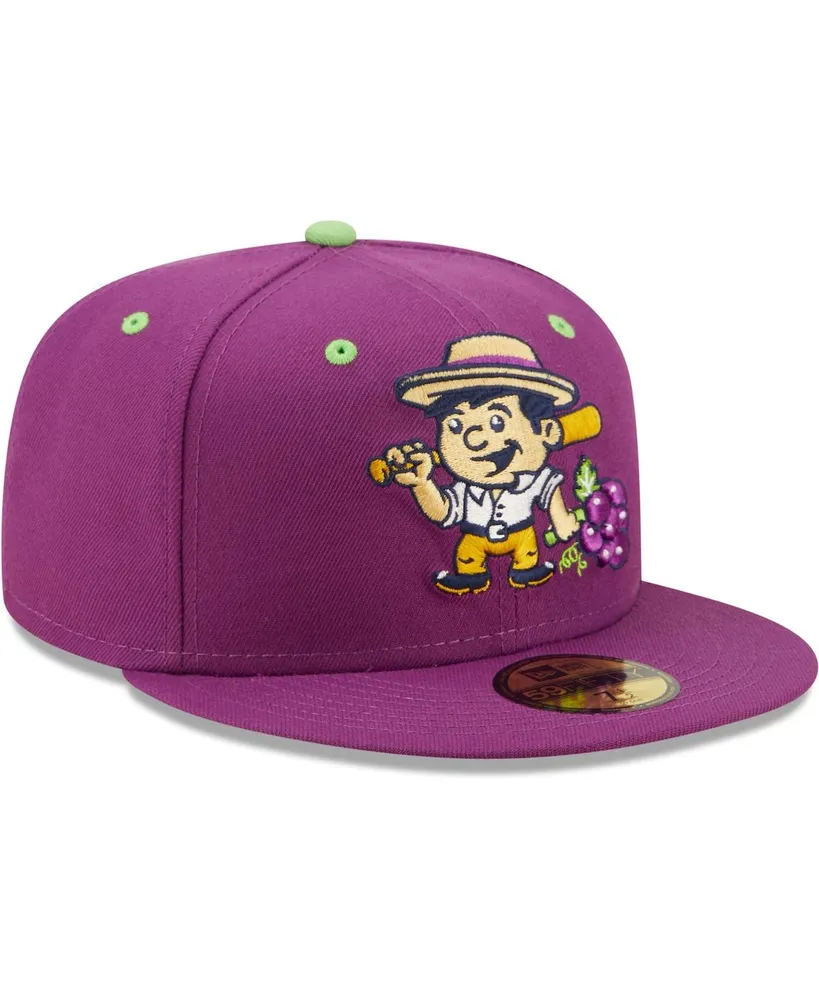 Men's New Era Purple Vineros De Tri-City Copa La Diversion 59FIFTY Fitted Hat