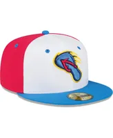 Men's New Era White San Antonio Missions Copa De La Diversion 59FIFTY Fitted Hat