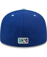 Men's New Era Blue, Mint Sonadores De Hillsboro Copa La Diversion 59FIFTY Fitted Hat