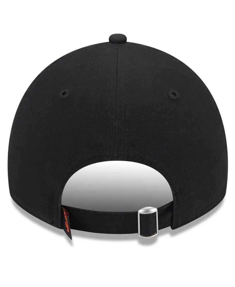 Women's New Era Black San Francisco Giants Leaves 9TWENTY Adjustable Hat