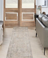 Nourison Home Astra Machine Washable ASW12 2'2" x 8' Runner Area Rug