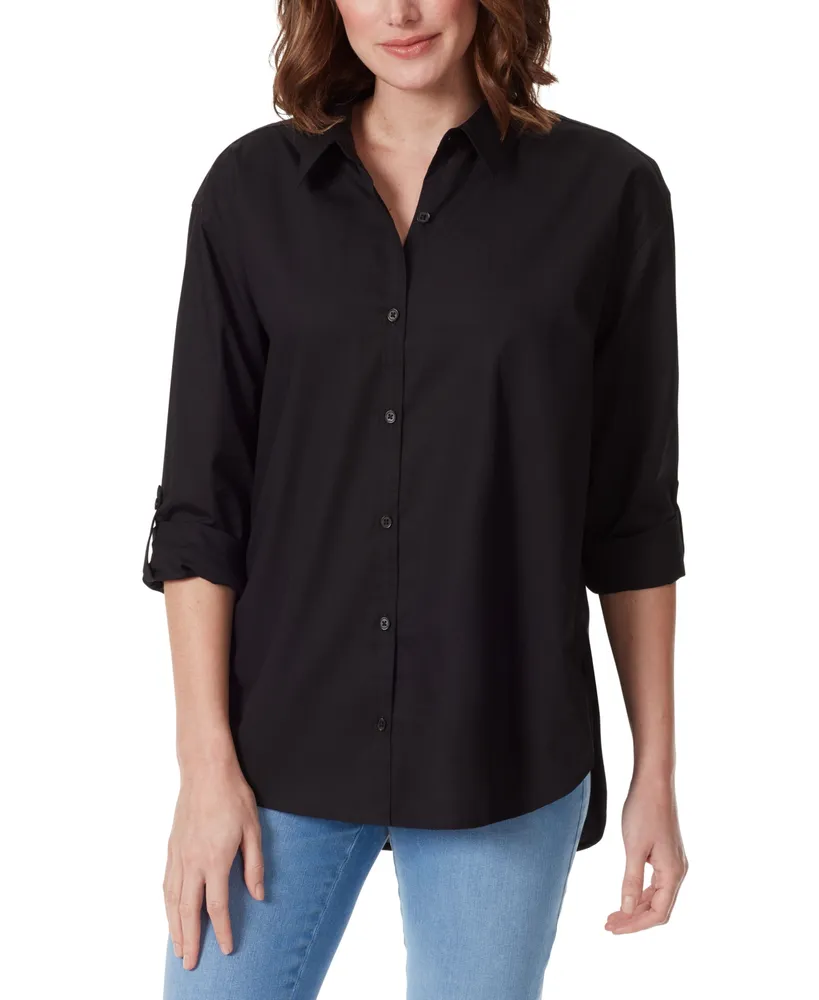 Gloria Vanderbilt Women's Amanda Button-Front Shirt