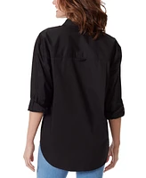 Gloria Vanderbilt Women's Amanda Button-Front Shirt