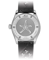 Mido Unisex Swiss Automatic Ocean Star Decompression Worldtimer Rubber Strap Watch 41mm