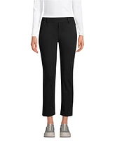 Lands' End Women's Flex Mid Rise Pull On Crop Pants