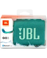 Jbl Go 3 Teal Portable Bluetooth Speaker