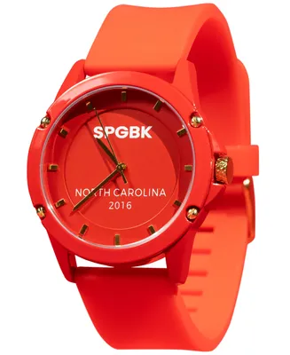 Spgbk Watches Unisex 71st Red Silicone Strap Watch 44mm