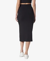 Andrew Marc Sport Women's Vented Midi Skirt