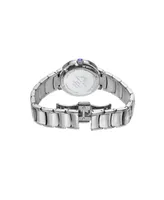 Porsamo Bleu Women's Luna Stainless Steel Bracelet Watch 1181FLUS