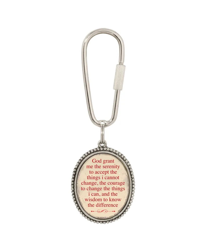 Symbols of Faith God Grant me the Serenity Key Fob