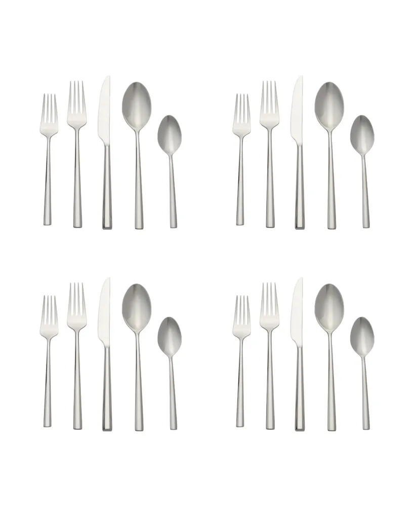 Oneida Karlek 20 Piece Everyday Flatware Set, Service For 4