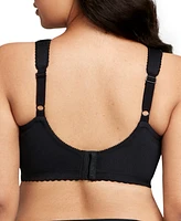 Women's Full Figure Plus MagicLift Cotton Wirefree Support Bra 1001