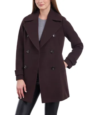 Michael Kors Women's Double-Breasted Wool Blend Coat