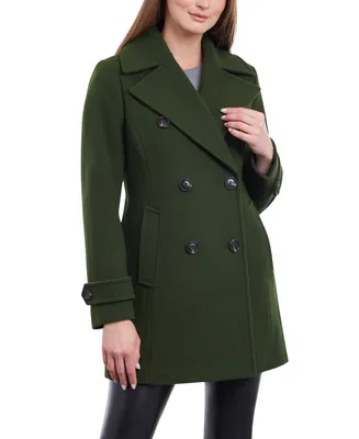 Michael Kors Women's Double-Breasted Wool Blend Coat