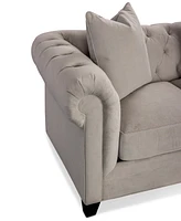 Closeout! Kallison 68" Fabric Loveseat, Created for Macy's