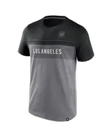 Men's Fanatics Black, Gray Lafc Striking Distance T-shirt