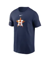 Men's Nike Navy Houston Astros 2023 Gold Collection Logo T-shirt